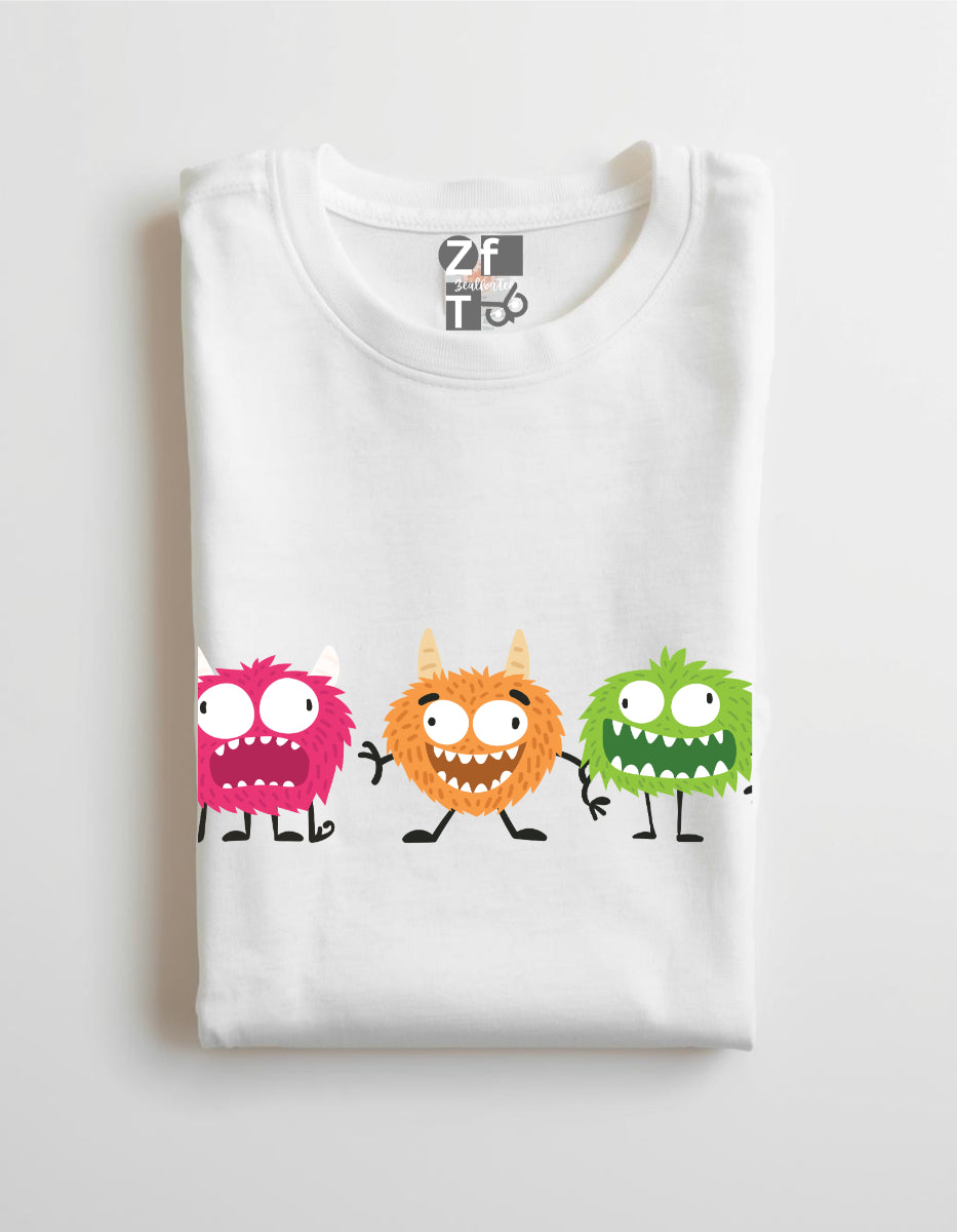 Women Tiny Trouble Trio Oversized Tshirt in Hanger By ZealforTee