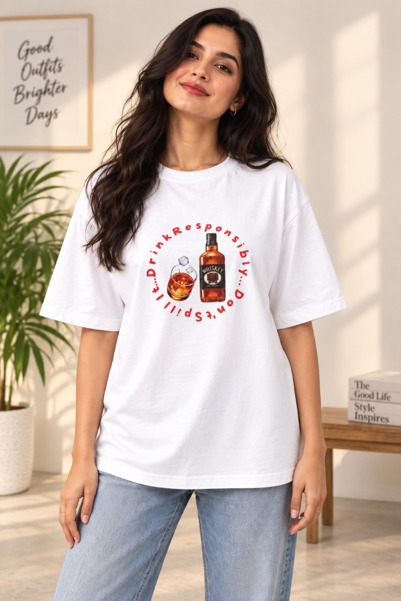 Women Drink Responsibly, Don’t Spill