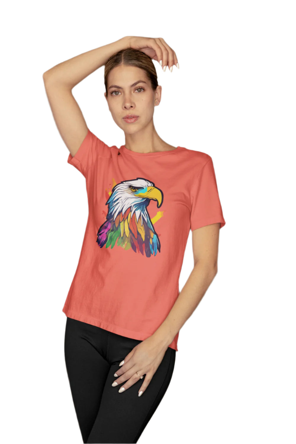 Women's Eagle T-Shirt Mint by ZealforTee