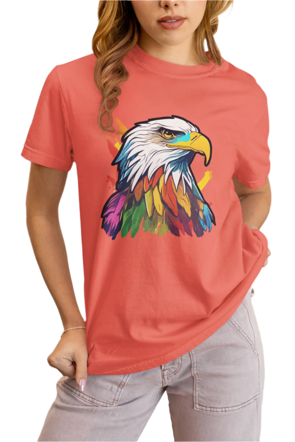 Women's Eagle T-Shirt Mint by ZealforTee