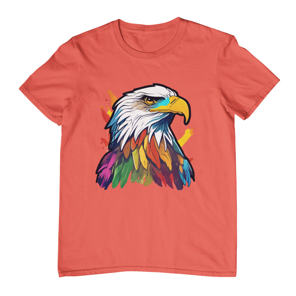 Women's Eagle T-Shirt Wild Watermelon by ZealforTee