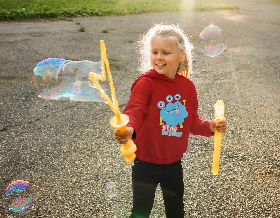 Christmas Weirdo Hoodie Red by ZealforTee