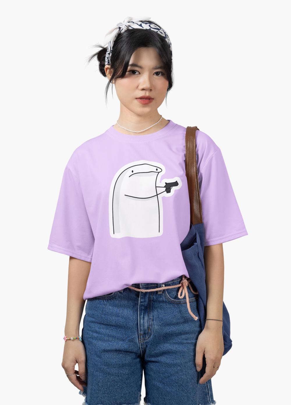 Women's Flork T-Shirt Iris Lavender by ZealforTee