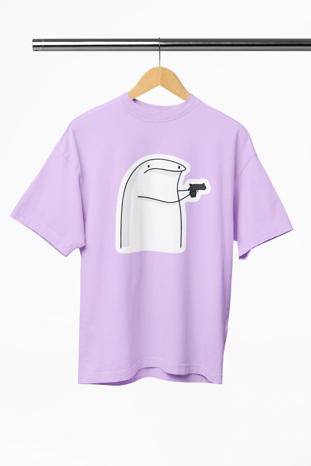 Women's Flork T-Shirt Iris Lavender by ZealforTee