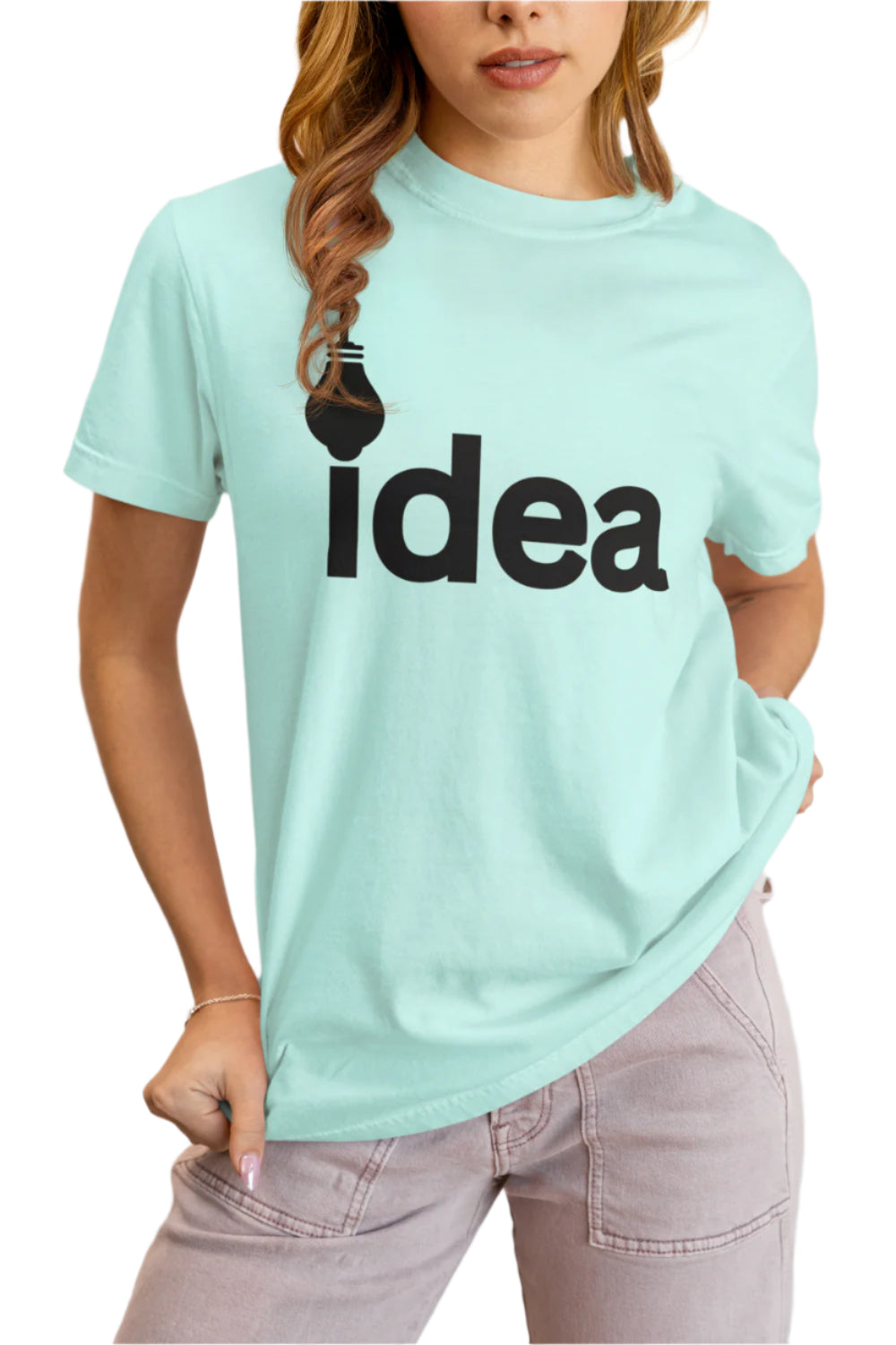 Women's Idea T-Shirt Mint by ZealforTee