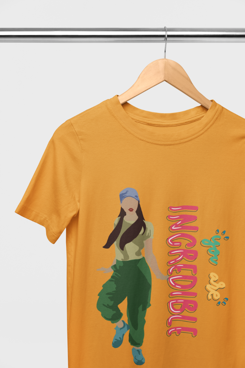 Women's Incredible Boogie T-shirt Dress Red by ZealforTee