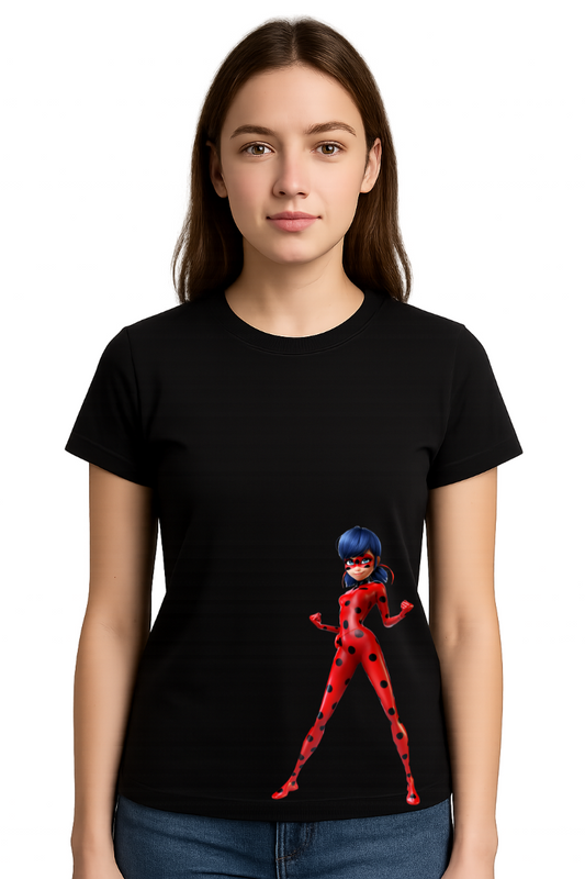 Miraculous Ladybug T-Shirt premium cotton graphic tee for fans