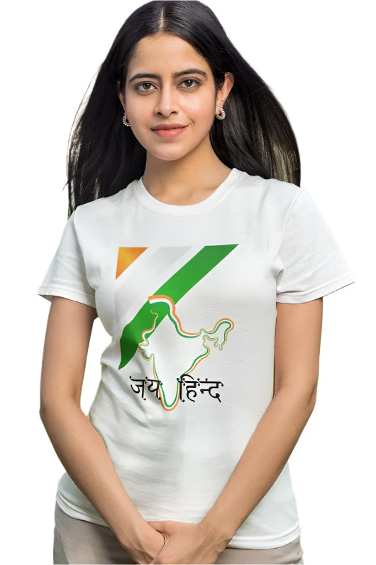 Republic Day T-shirt for women by ZealforTee