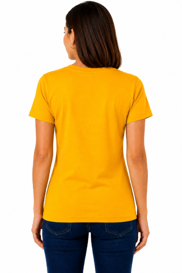 Women Plain Regular fit Tshirt