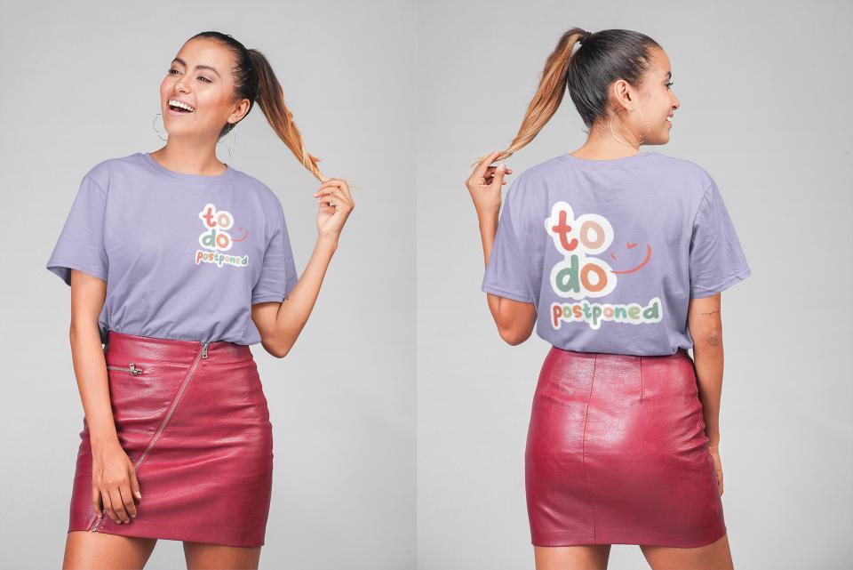 Women's Todo List T-shirt White by ZealforTee