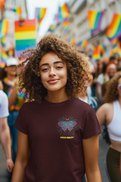 Women's Mega Ability T-shirt White by ZealforTee