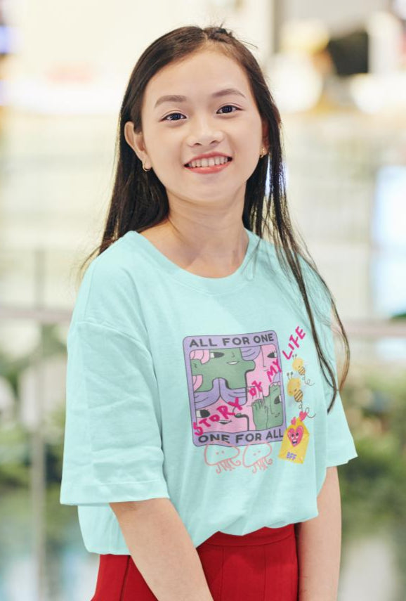 Buy Women's Story of Life Oversized T shirt – ZealforTee