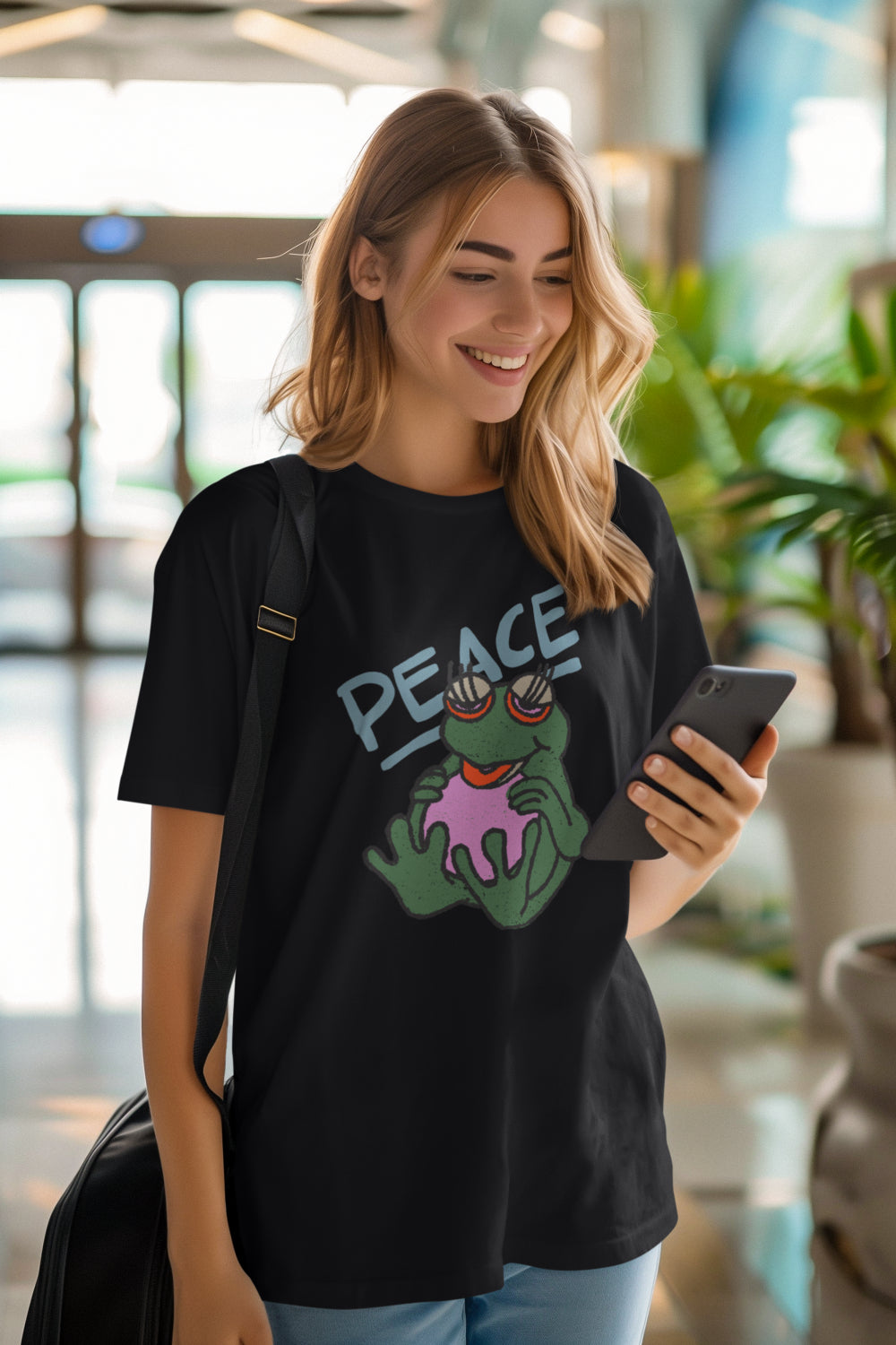 Women's Peace Oversized T shirt
