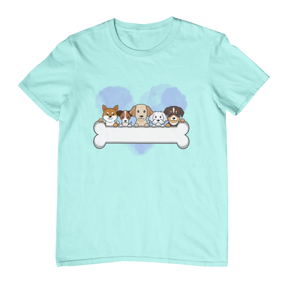 Women's Pet Bone T-shirt Wild Watermelon by ZealforTee