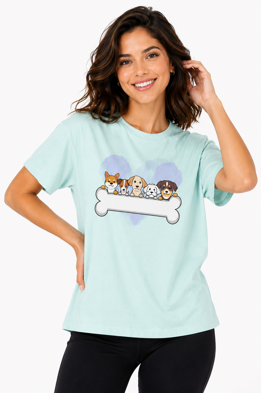 Women’s Pet Bone Printed Graphic T-Shirt