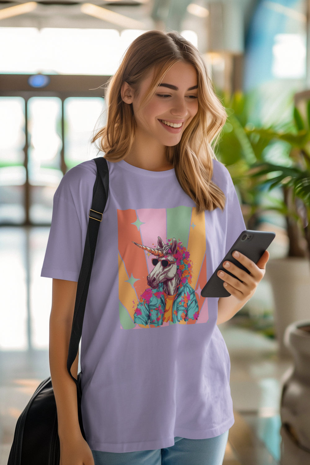 Women's Unicorn Oversized T-shirt