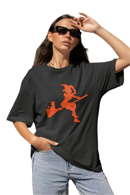 Women's Witch T-shirt Black by ZealforTee