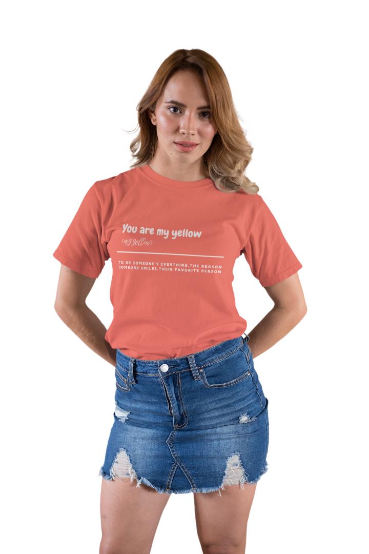 Women's My Yellow T-Shirt Wild Watermelon by ZealforTee